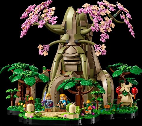 lego zelda leak|Nintendo Officially Reveals Zelda Great Deku Tree Lego Set